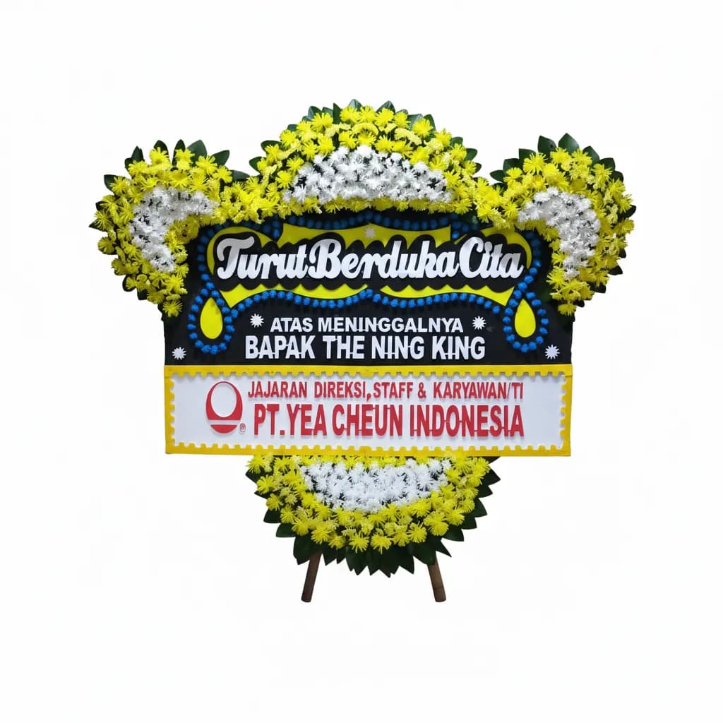 Bunga Papan Duka Cita - Desti Florist Bandung